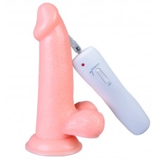 6.2 inch Vibrating Dildo Dongs With Suction Cup